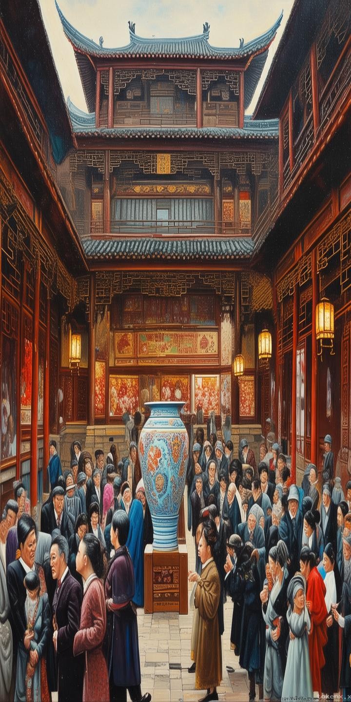 扬州清代文物合院618元起拍：文化遗产市场的新趋势？